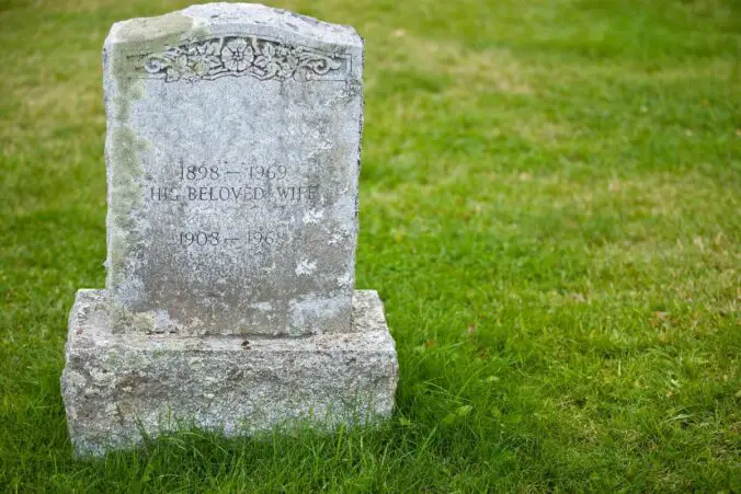 How To Clean A Marble Headstone